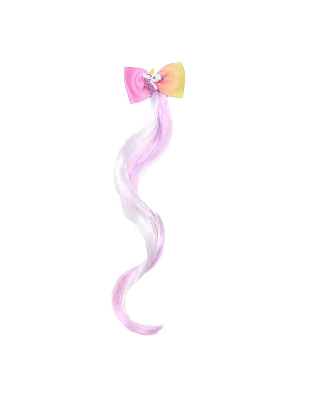 

SYGA Unicorn Design Bow Hair Extension, Purple