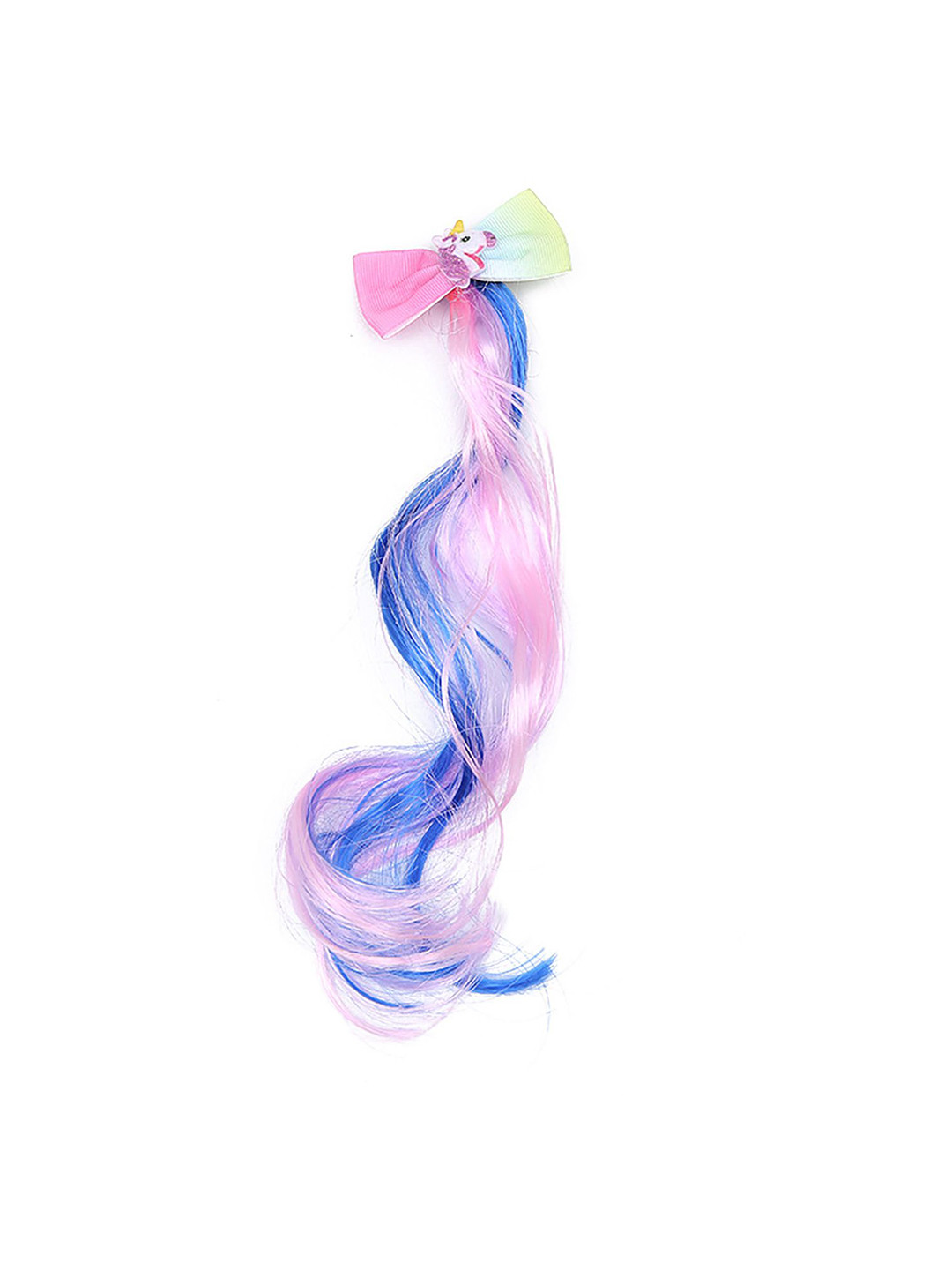 

SYGA Unicorn Design Bow Hair Extensions, Multi