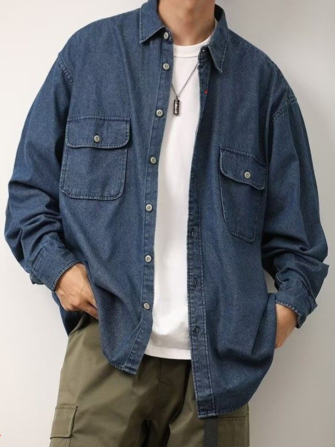 

StyleCast Men Opaque Casual Shirt, Blue