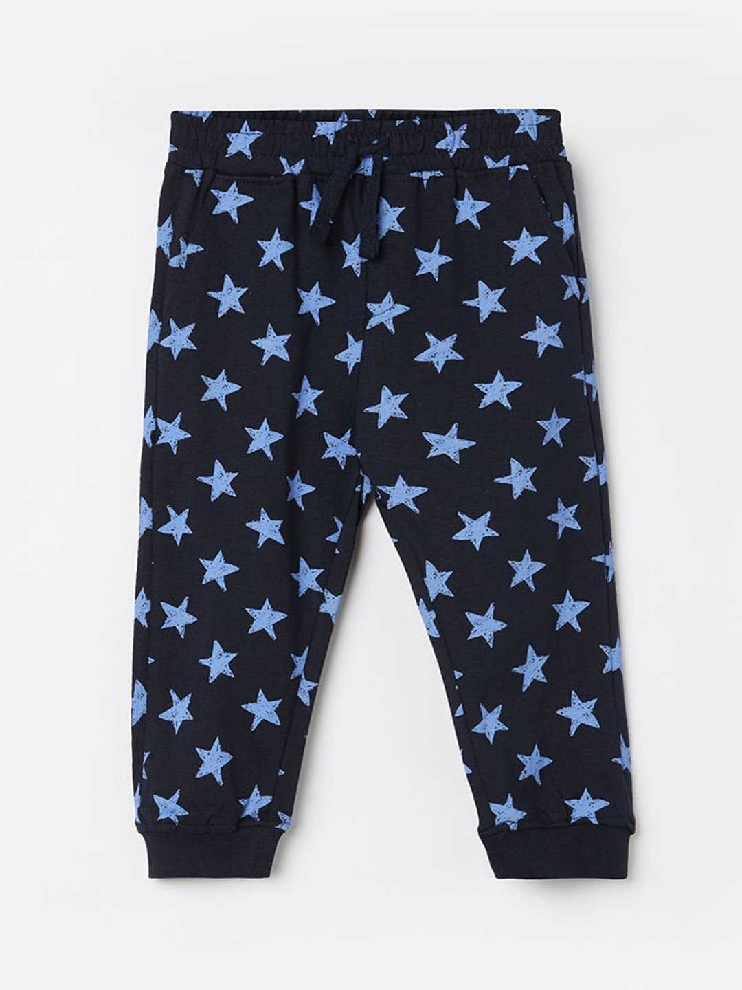 

Juniors by Lifestyle Boys Printed Pure Cotton Track Pant, Blue