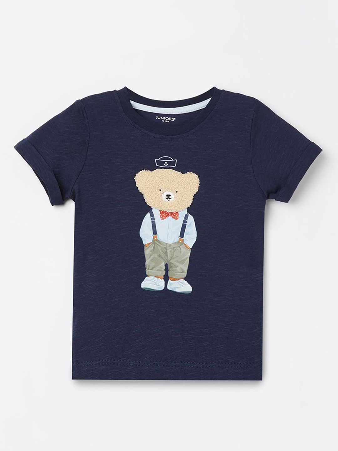 

Juniors by Lifestyle Boys Printed Applique T-shirt, Blue