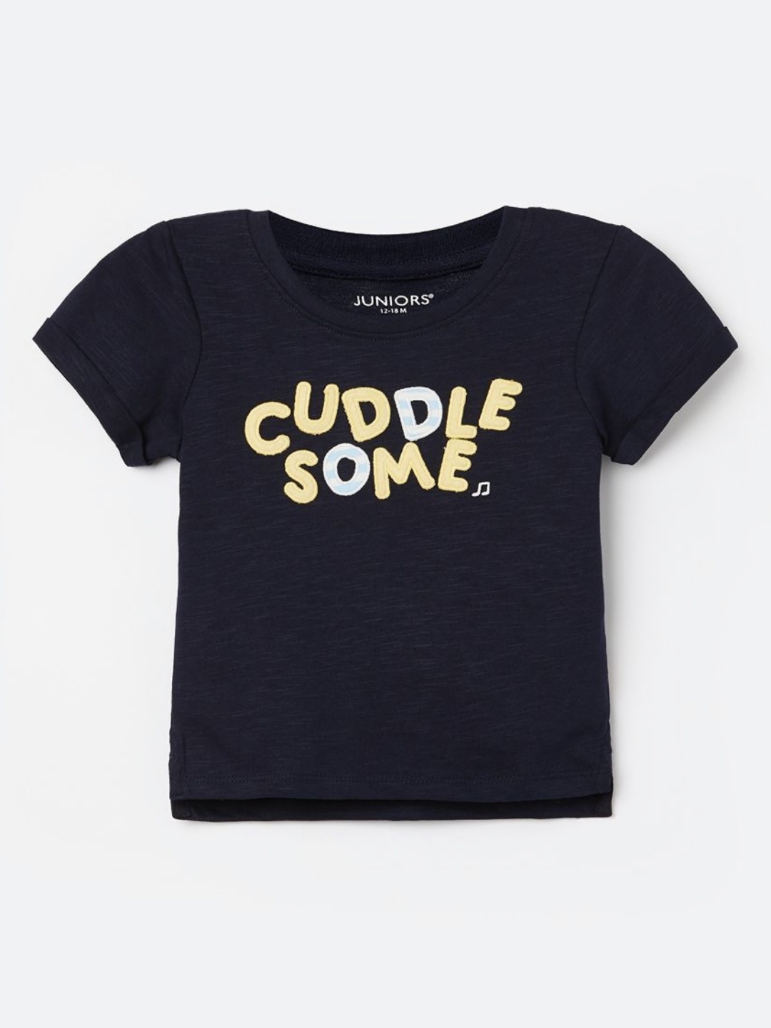 

Juniors by Lifestyle Boys Typography Printed Applique T-shirt, Blue