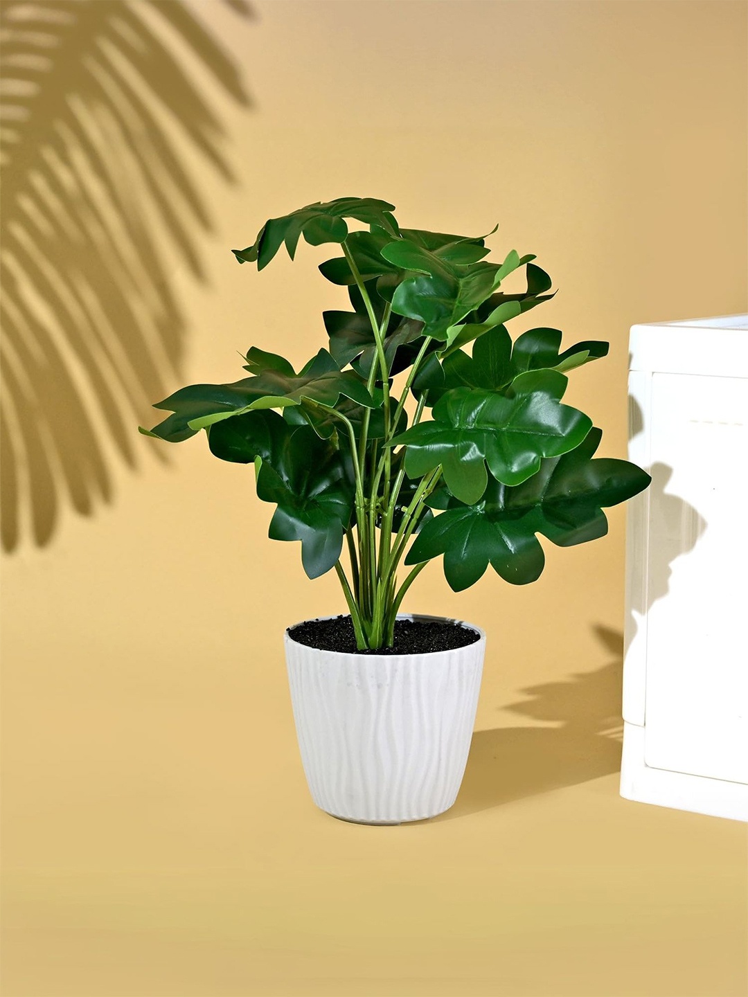 

Kuber Industries Green Artificial Plant With Pot