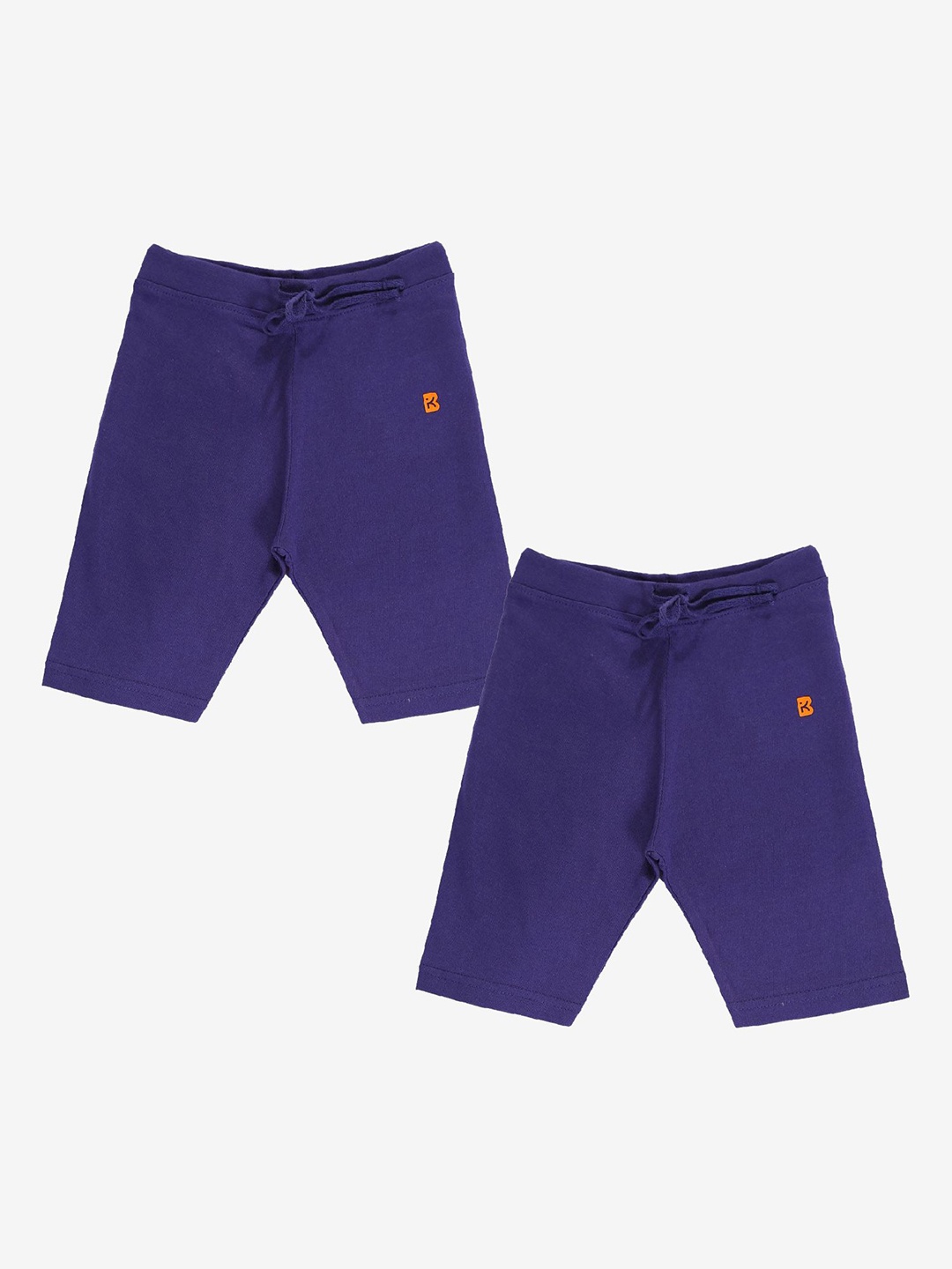 

Bodycare Kids Pack Of 2 Boys Mid-Rise Shorts, Navy blue