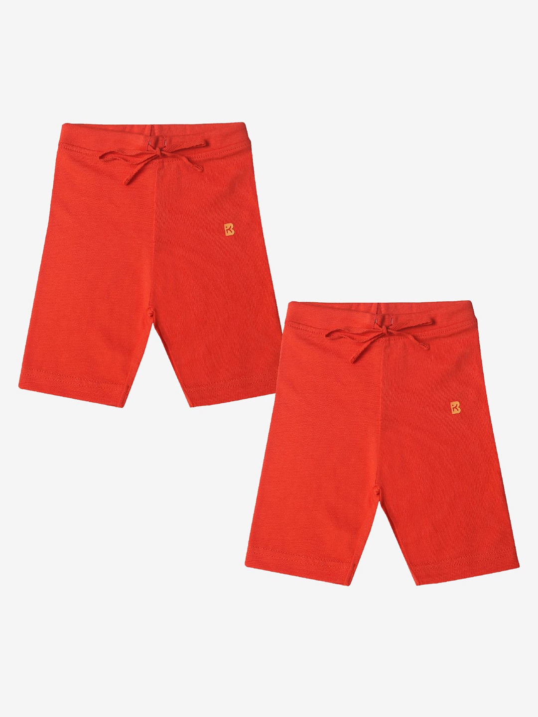 

Bodycare Boys Pack Of 2 Cotton Capri Shorts, Red