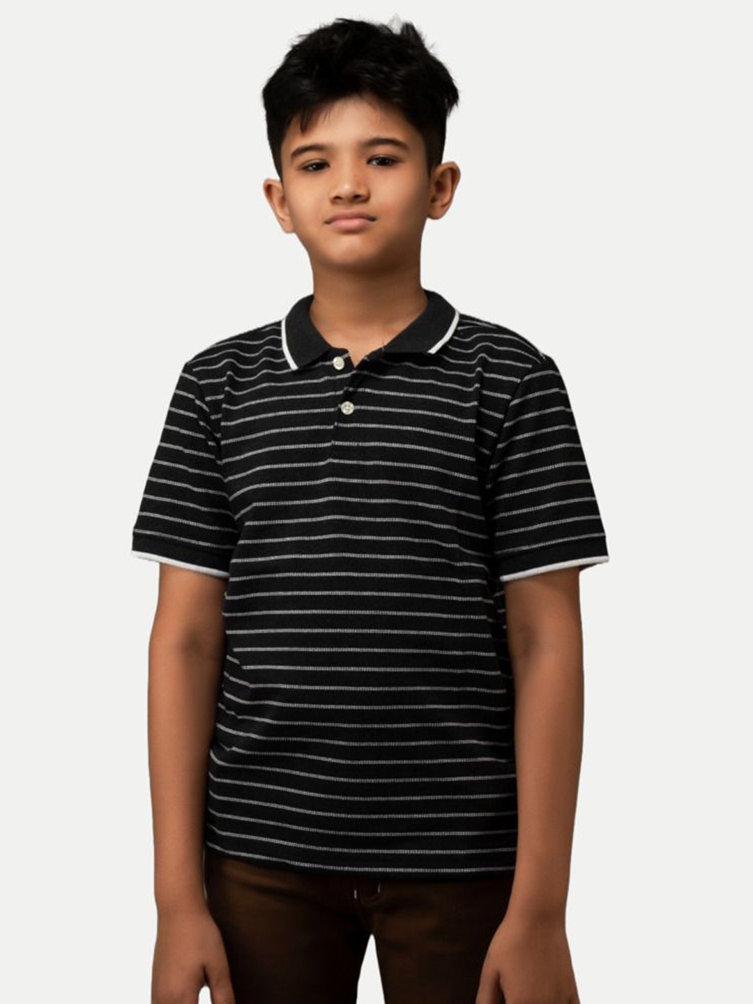 

BAESD Boys Striped Hooded Extended Sleeves Pockets T-shirt, Blue