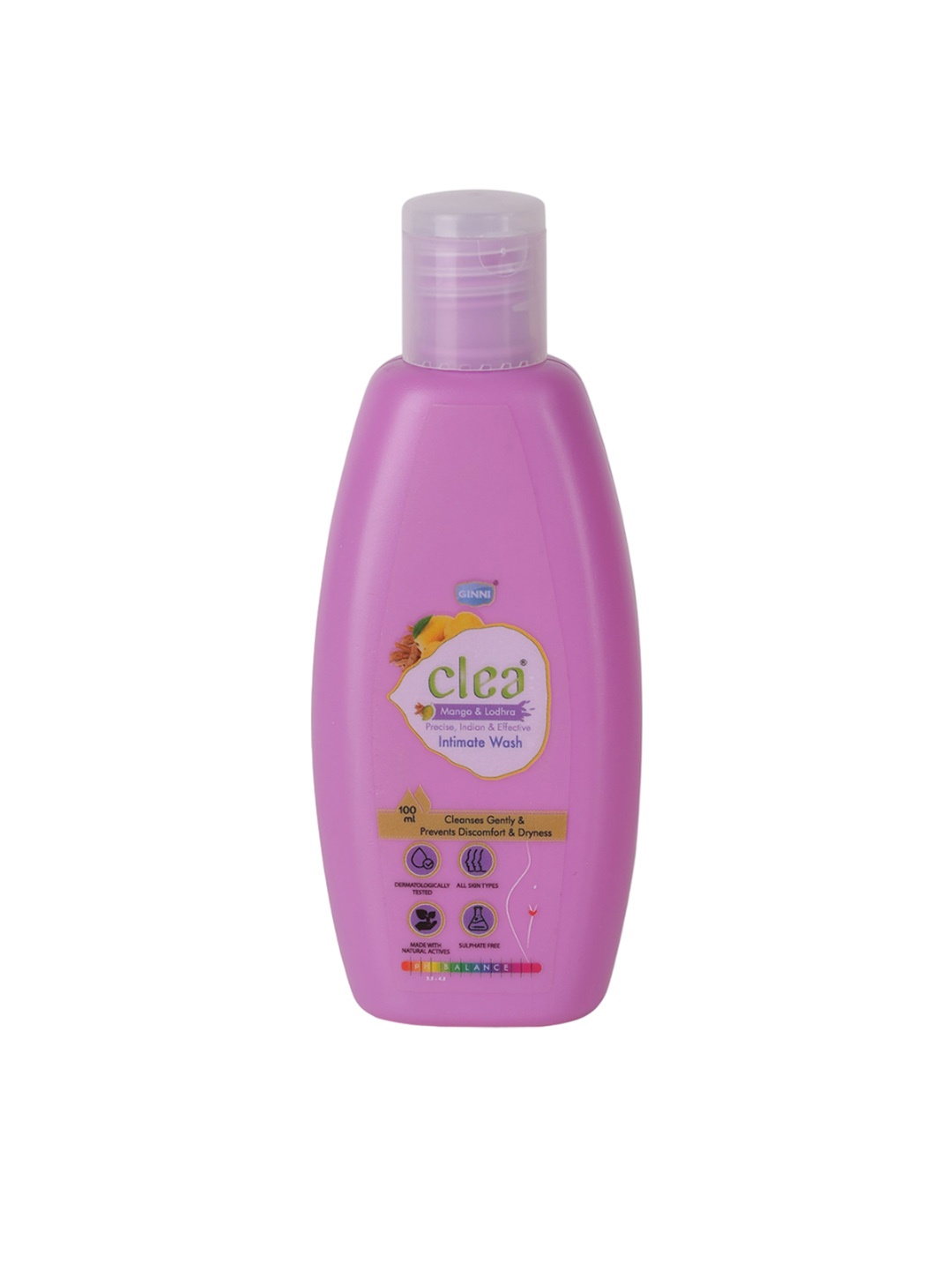 

Clea Women Mango & Lodhra Intimate Wash - 100ml, White