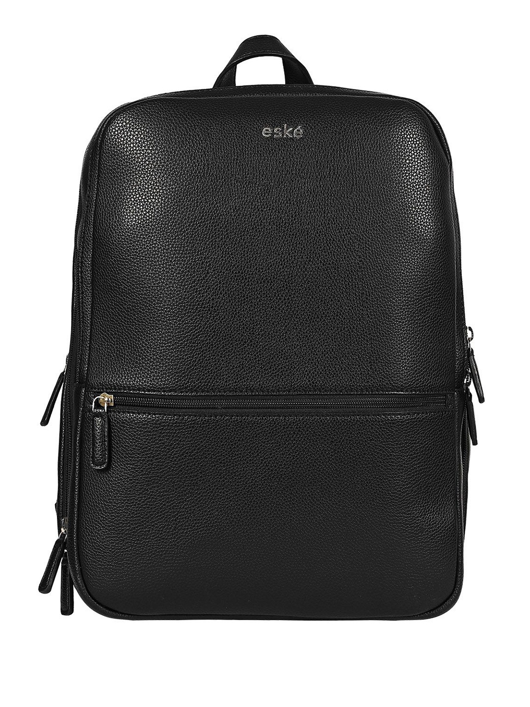 

Eske Unisex Backpack with Compression Straps, Black