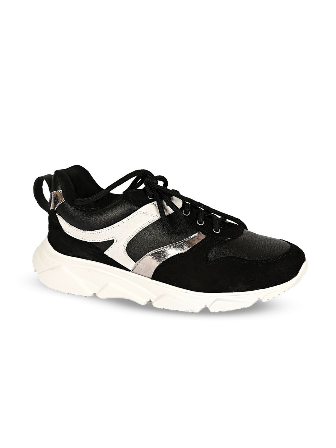 

Eske Women Waterproof Lining Suede Sneakers, Black