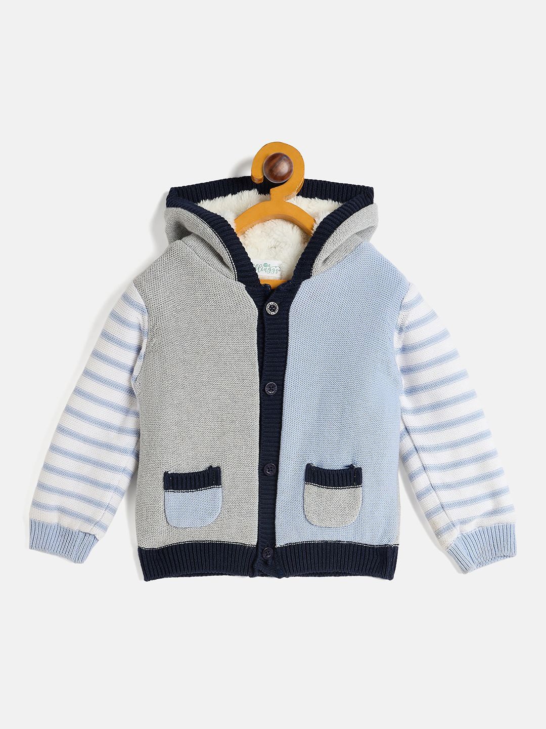 

JWAAQ Boys Colourblocked Cardigan, Grey