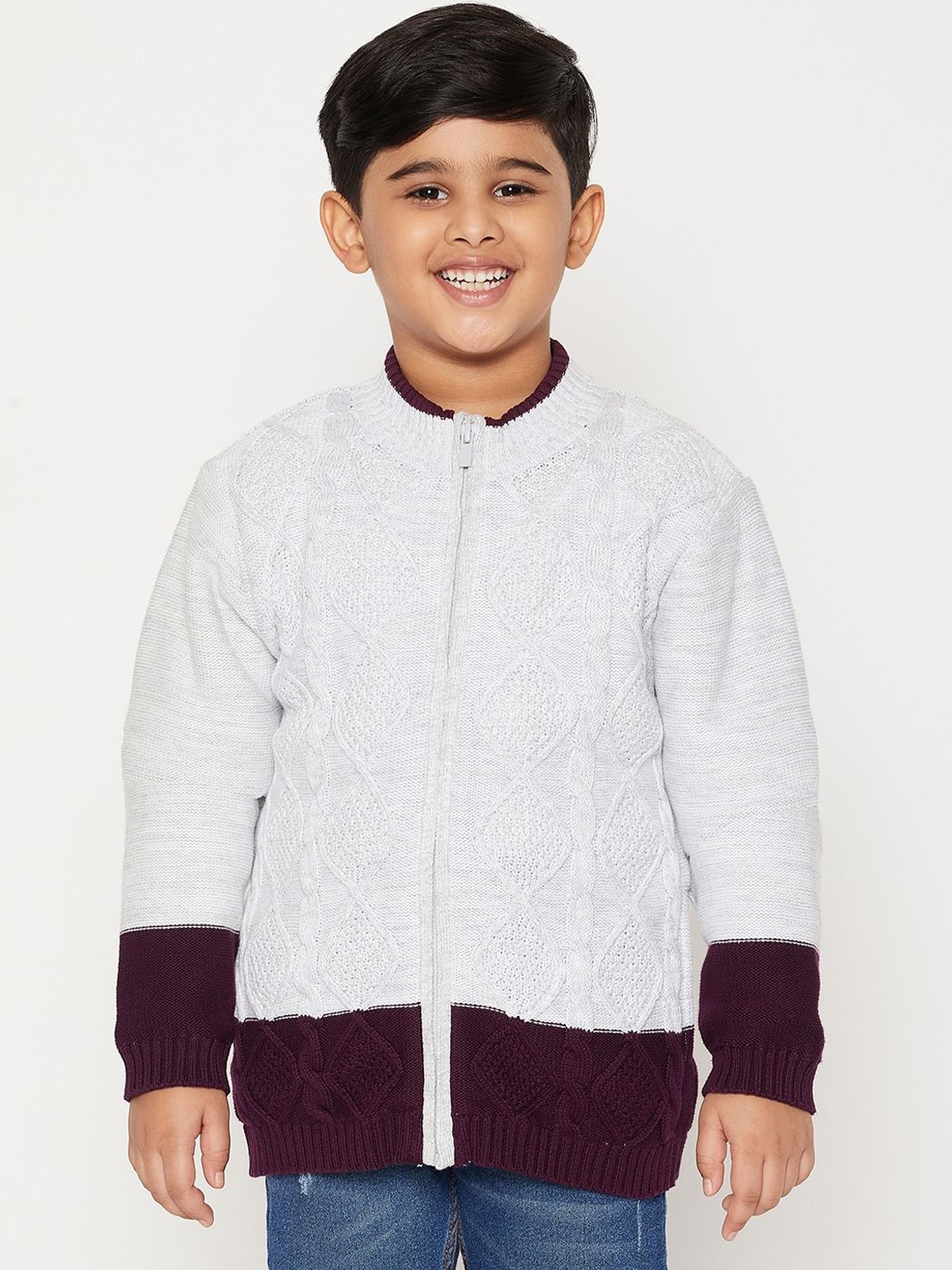 

JWAAQ Boys Cardigan, Grey