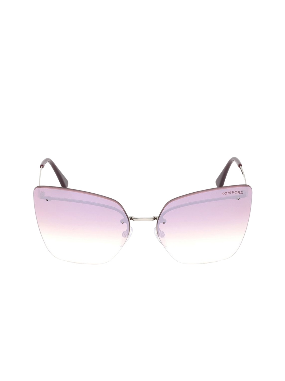

Tom Ford Women Butterfly Sunglasses with UV Protected Lens, Grey