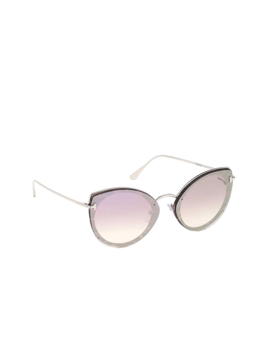 

Tom Ford Women Cateye Sunglasses with UV Protected Lens FT0683 63 55Z, Pink