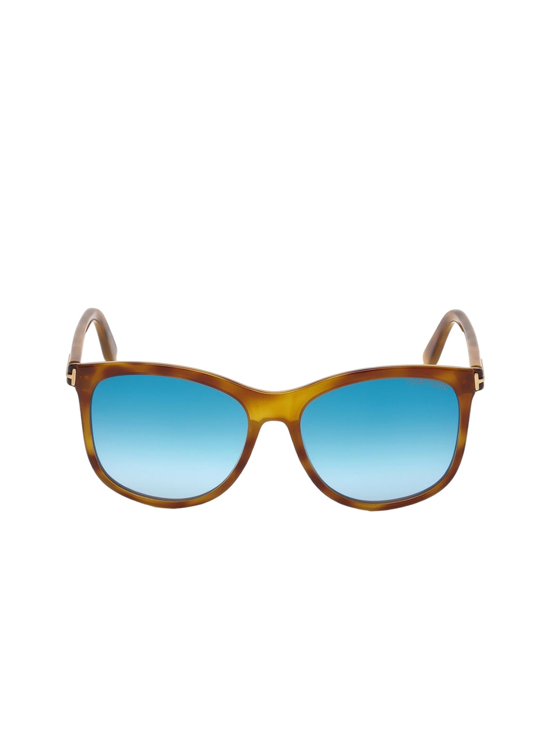 

Tom Ford Women Square Sunglasses with UV Protected Lens FT0567 56 53X-Blue