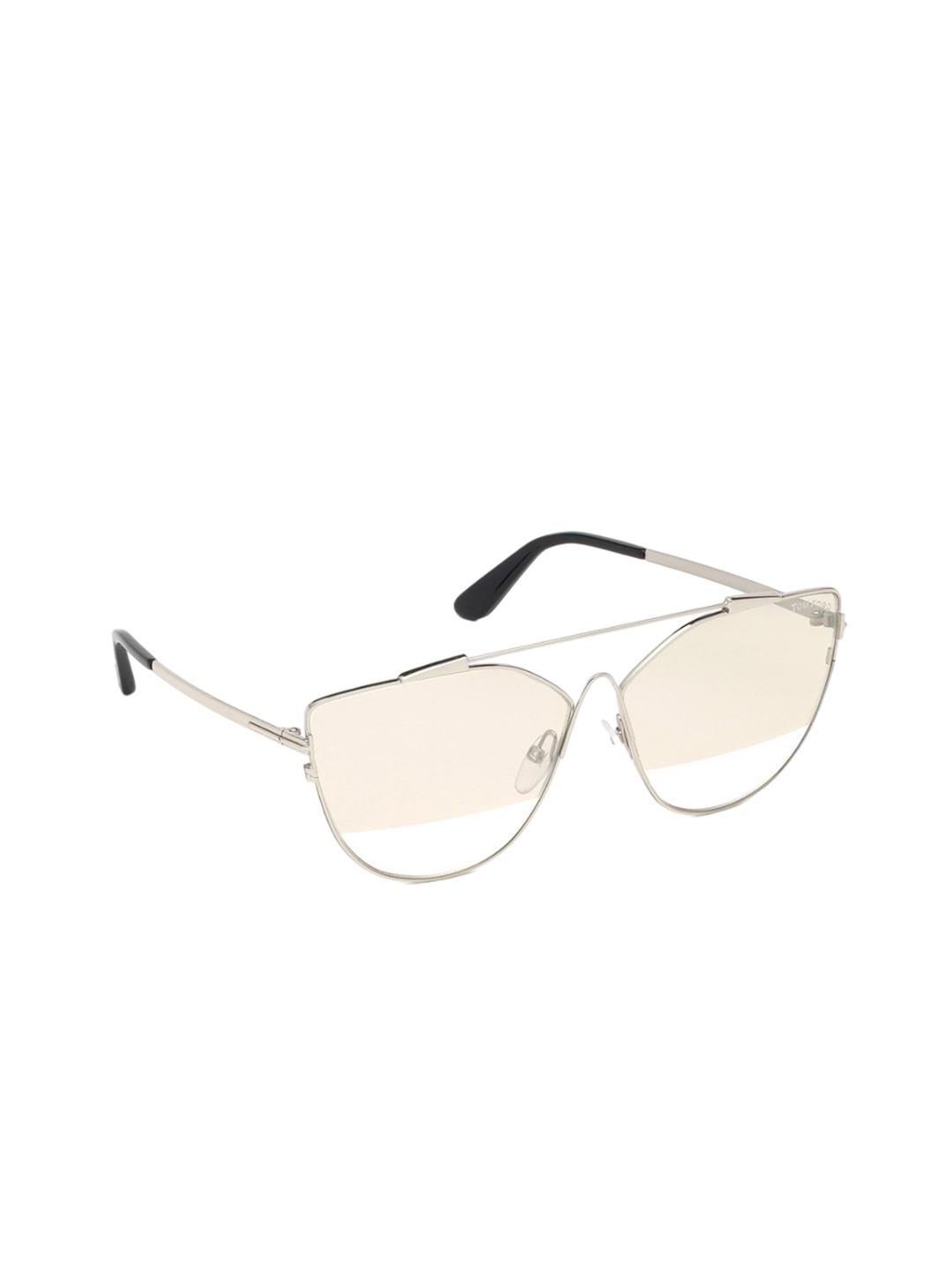 

Tom Ford Women Cateye Sunglasses with UV Protected Lens FT0563 64 16C, Grey