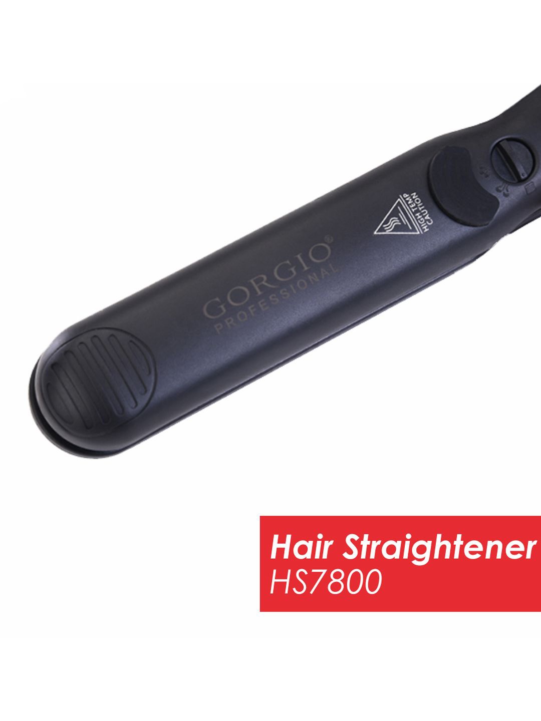 

GORGIO PROFESSIONAL Hair Straightener - HS7800, Black