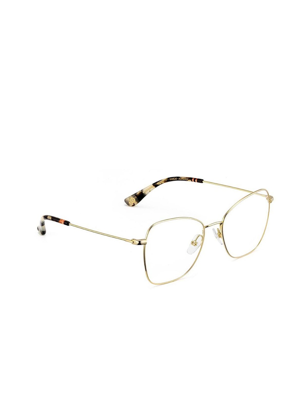 

Etnia Barcelona Women Full Rim Butterfly Frames, Gold