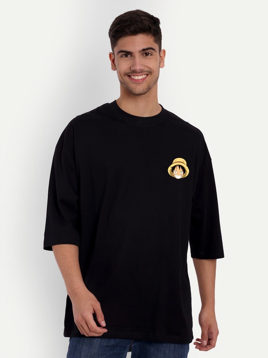 

Gavin Paris Men Printed Bio Finish T-shirt, Black