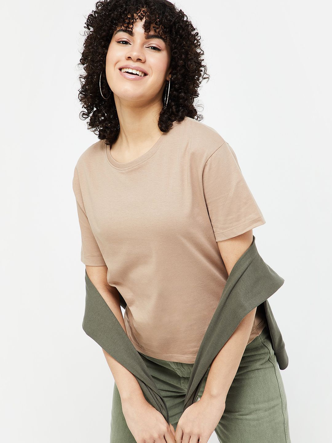

Fame Forever by Lifestyle Cotton Top, Brown