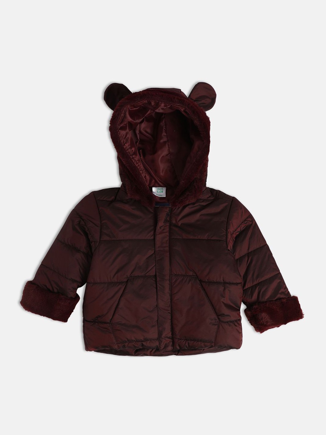 

MINI KLUB Boys Open Front Jacket, Maroon