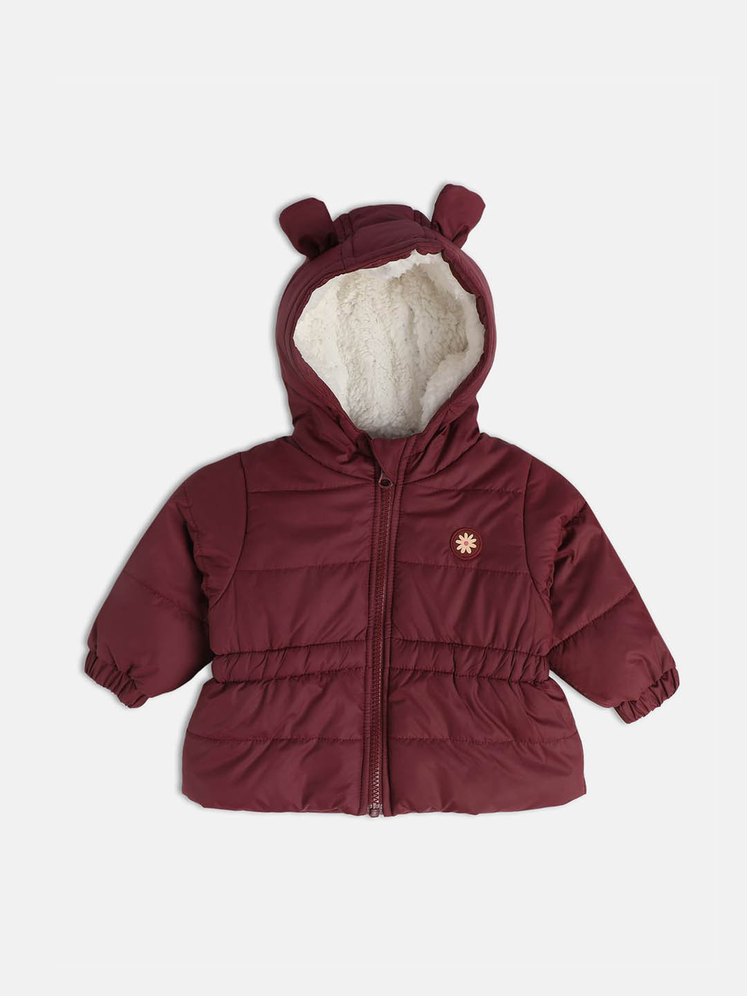 

MINI KLUB Girls Puffer Jacket, Maroon