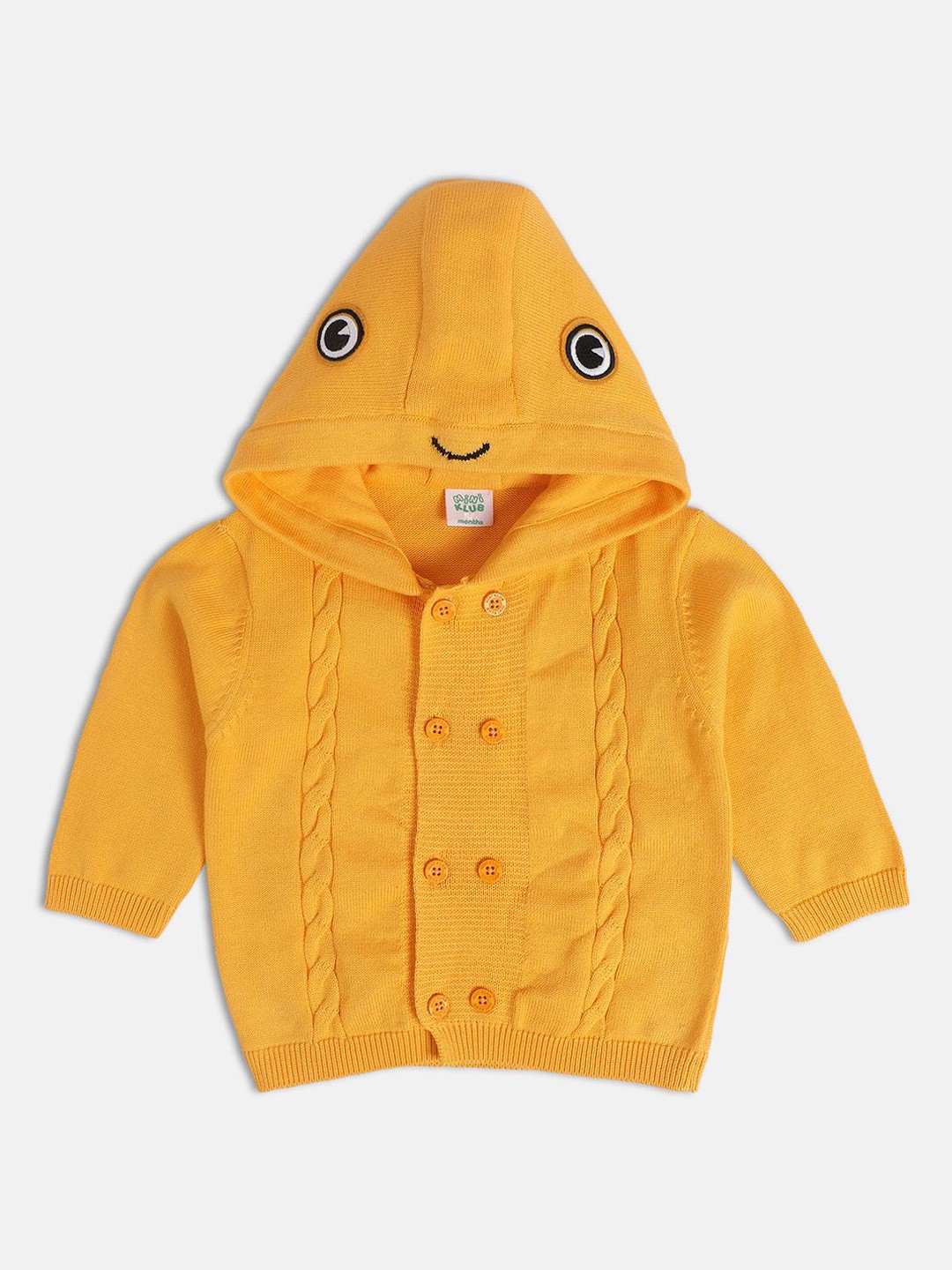 

MINI KLUB Boys Tailored Jacket with Embroidered, Yellow