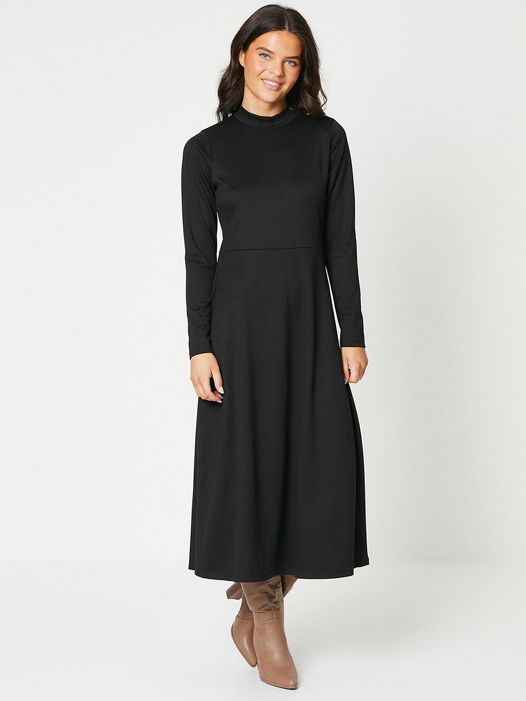 

DOROTHY PERKINS A-Line Midi Dress, Black