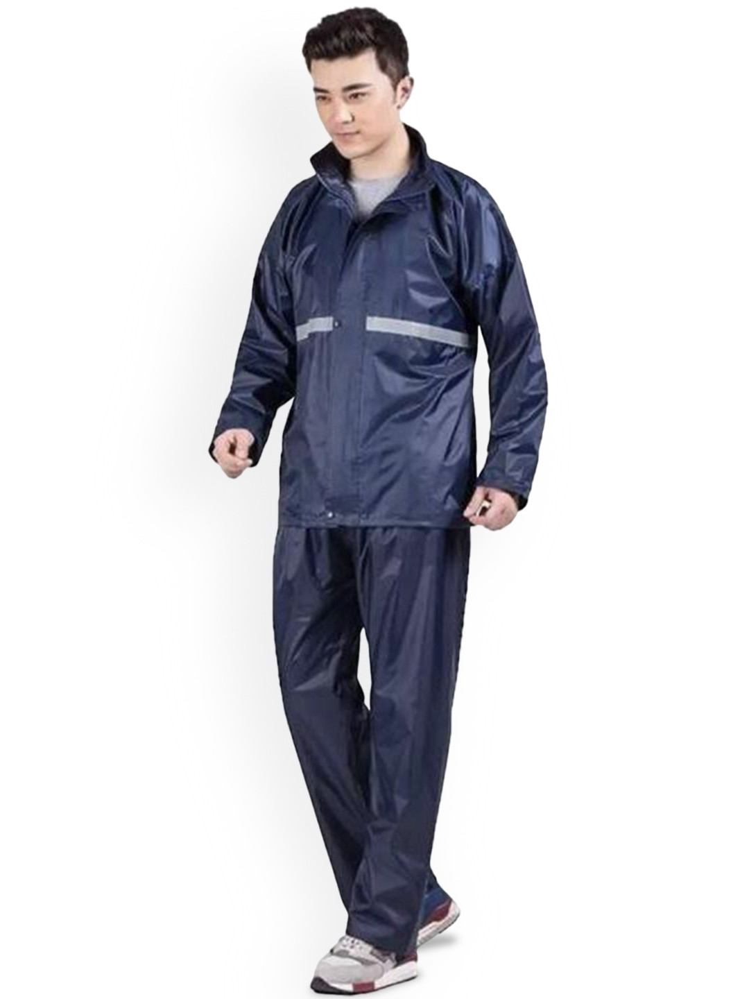 

Alexvyan Men Rain Suit, Blue