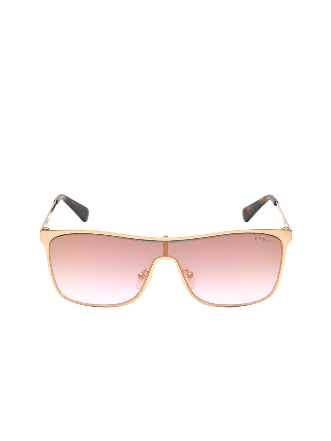 

GUESS Unisex Square Sunglasses with UV Protected Lens GUS52030033USG, Gold