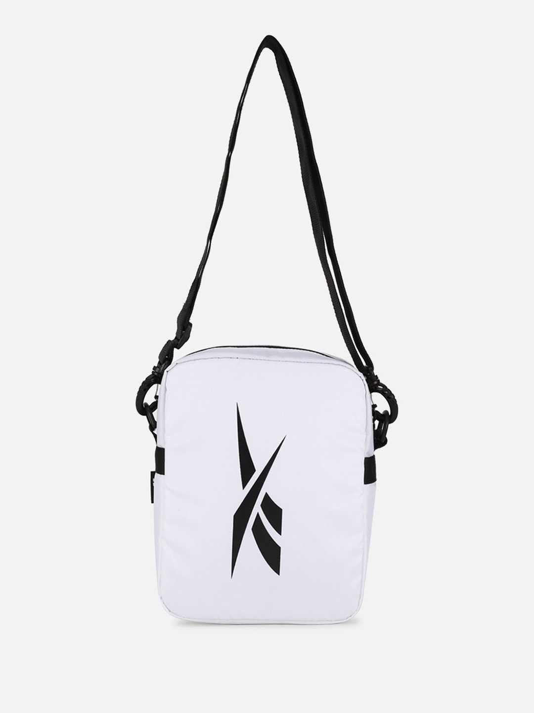 

Reebok Men Printed Messenger Bag, White