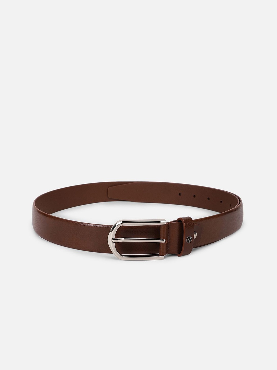 

Van Heusen Men Textured Leather Belt, Brown