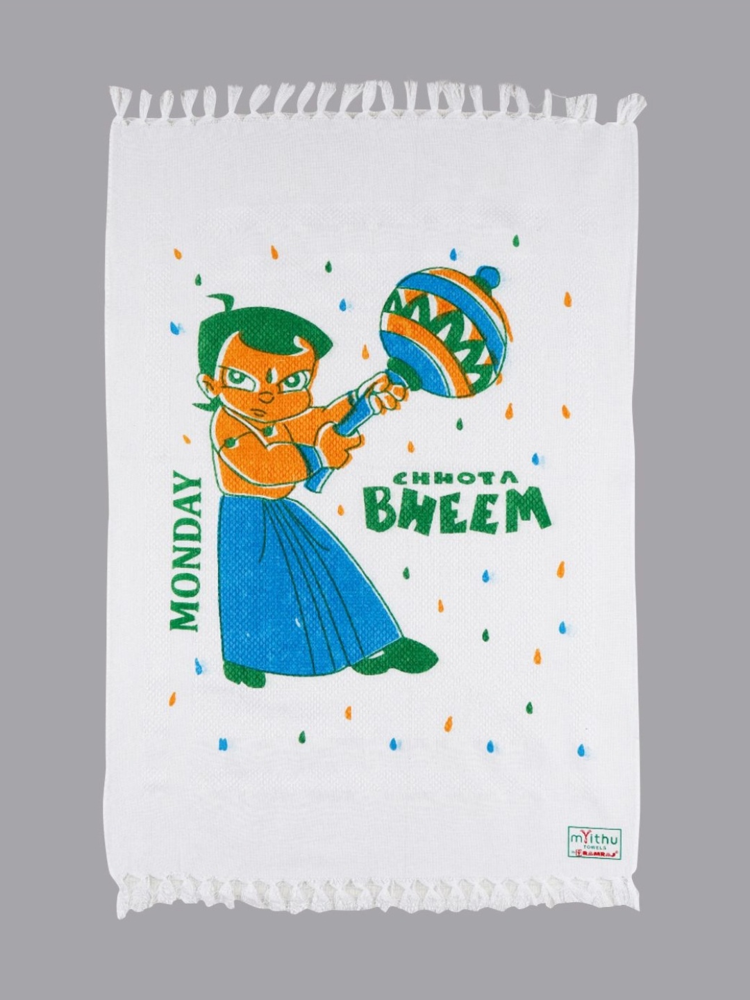 

Ramraj Green & Blue Printed Pure Cotton 170 GSM Towel Set
