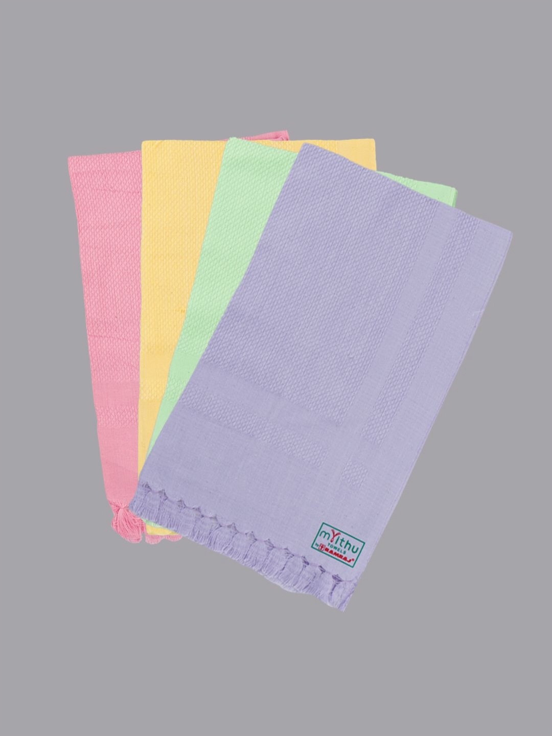 

Ramraj Yellow & Pink 8 Piece Pure Cotton 150 GSM Towel Set