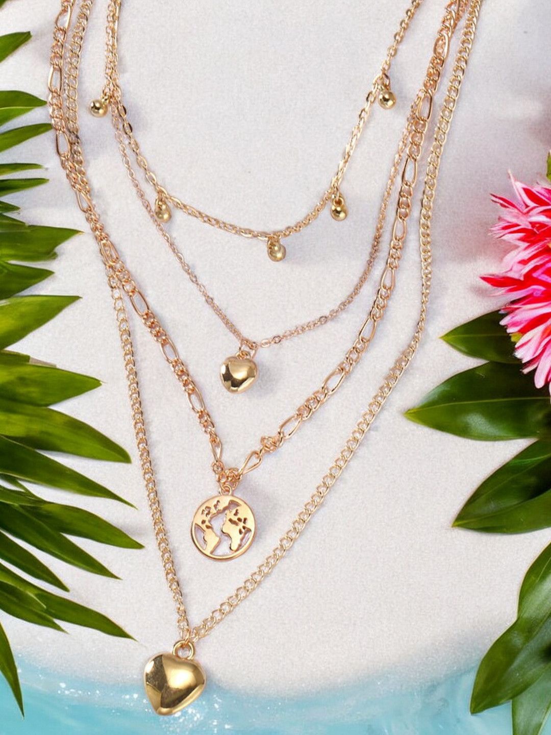 

fabula Layered Statement Necklace, Gold