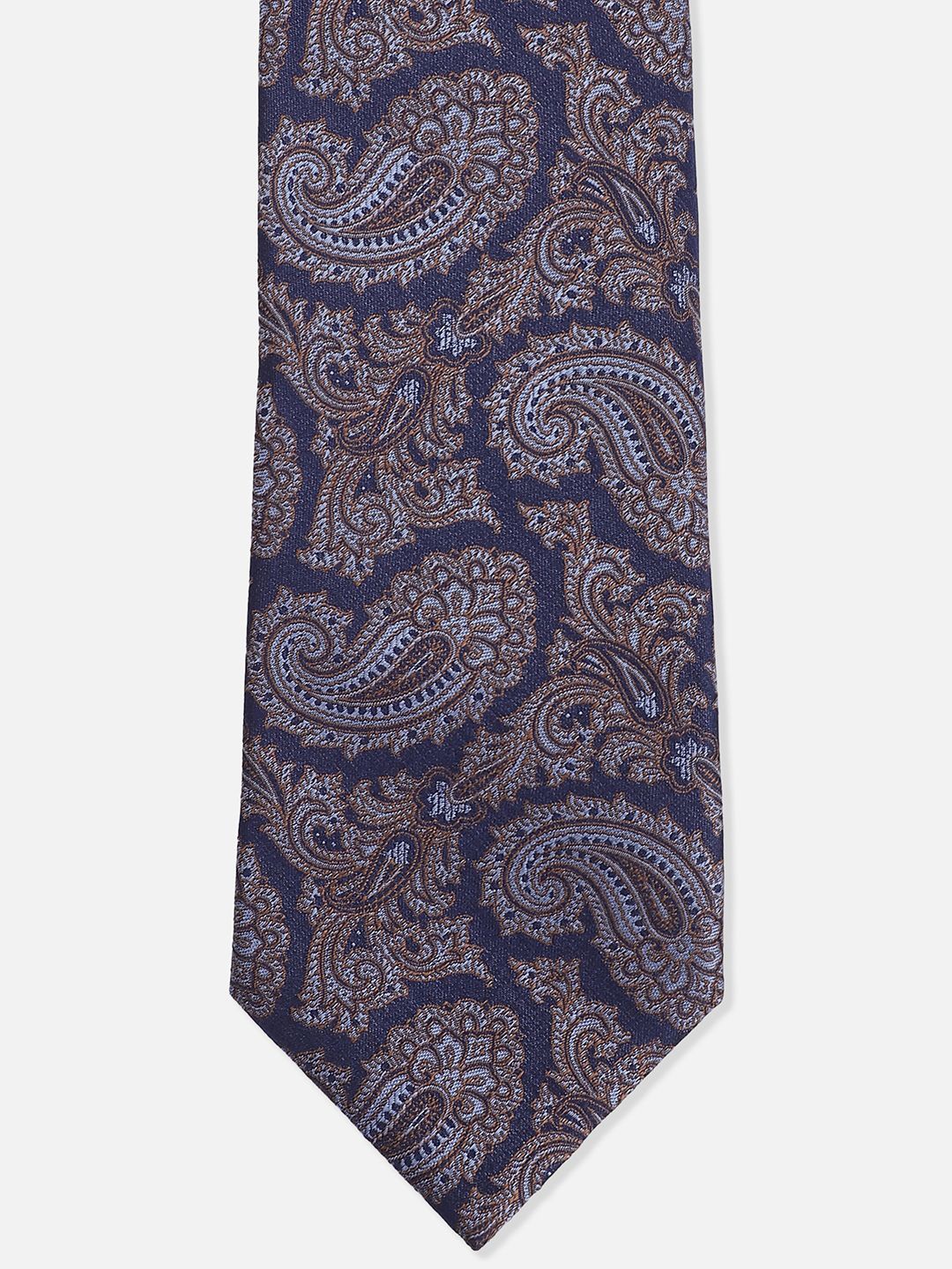 

Van Heusen Men Printed Broad Tie, Navy blue