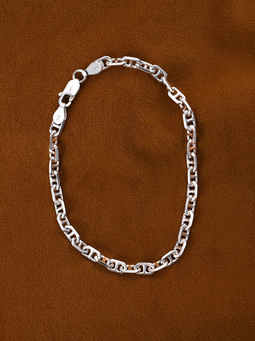 

Clara Men 925 Sterling Silver Link Bracelet