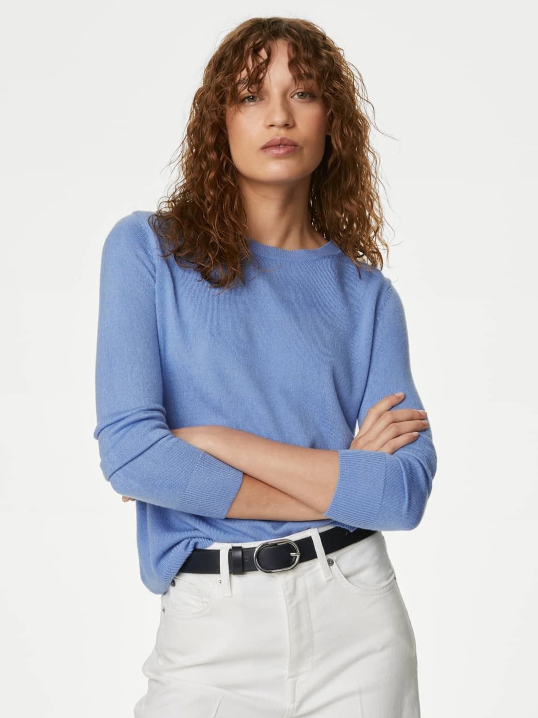 

Marks & Spencer Women Pullover, Blue