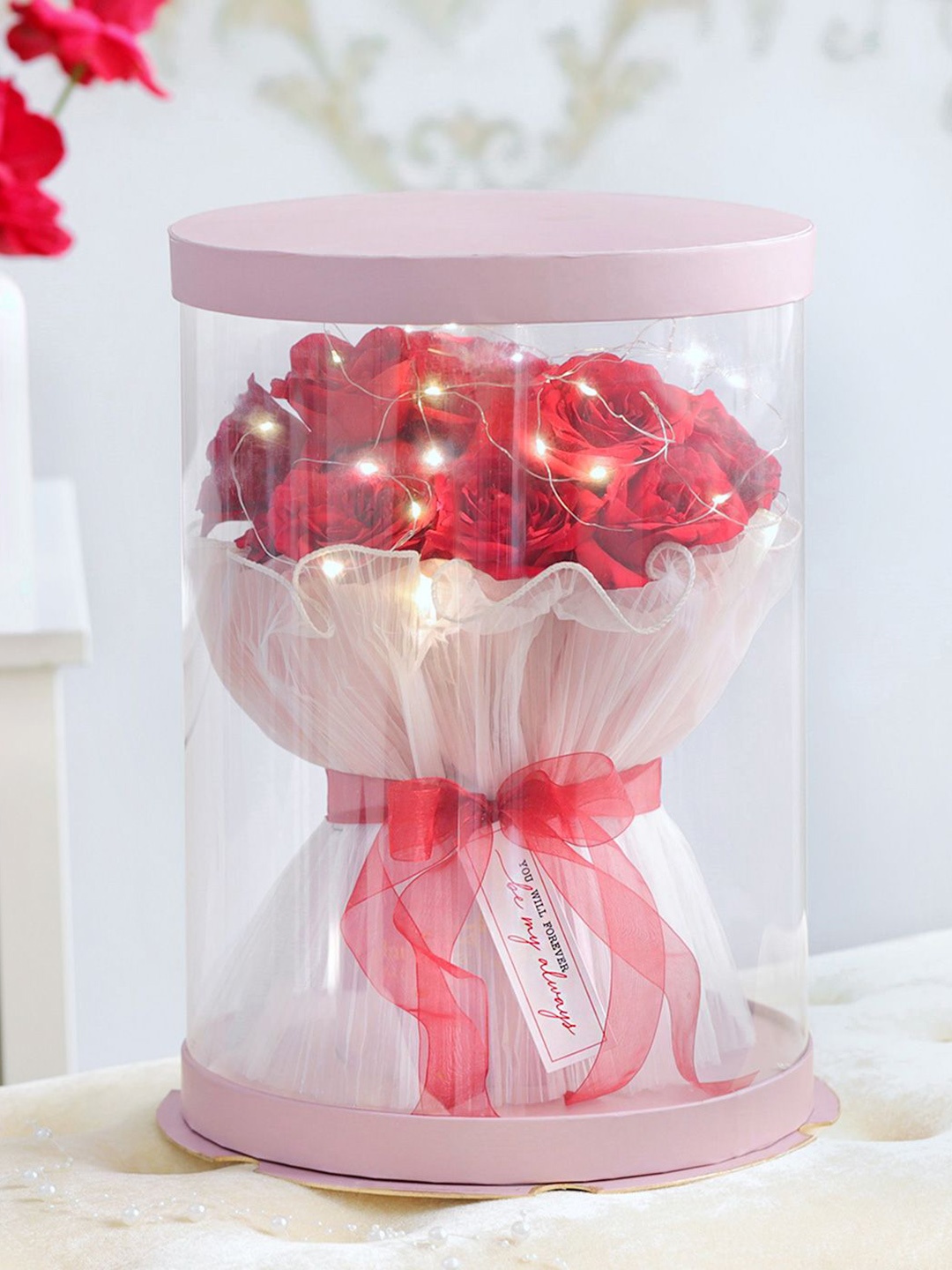 

Interflora Red Rose Fresh Flowers Bouquet