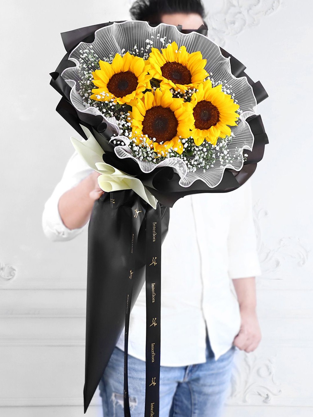 

Interflora Summer Symphony Fresh Flowers Bouquet, Multi