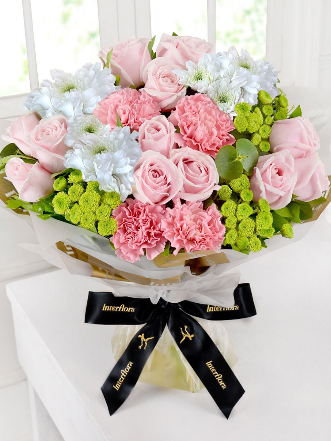 

Interflora Pastel Bloom Large Fresh Flowers Bouquet, Multi