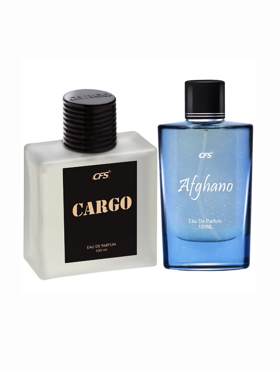 

CFS Set of Cargo Black & Afghano Long Lasting Eau De Parfum - 100 ml each