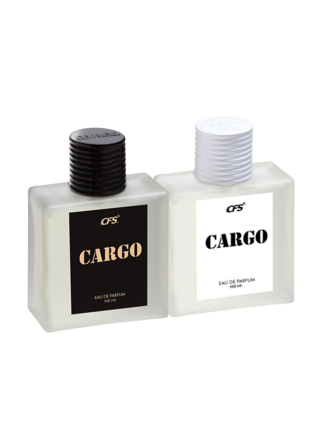 

CFS Set Of 2 Cargo White & Cargo Black Long Lasting Eau De Parfum - 100ml Each