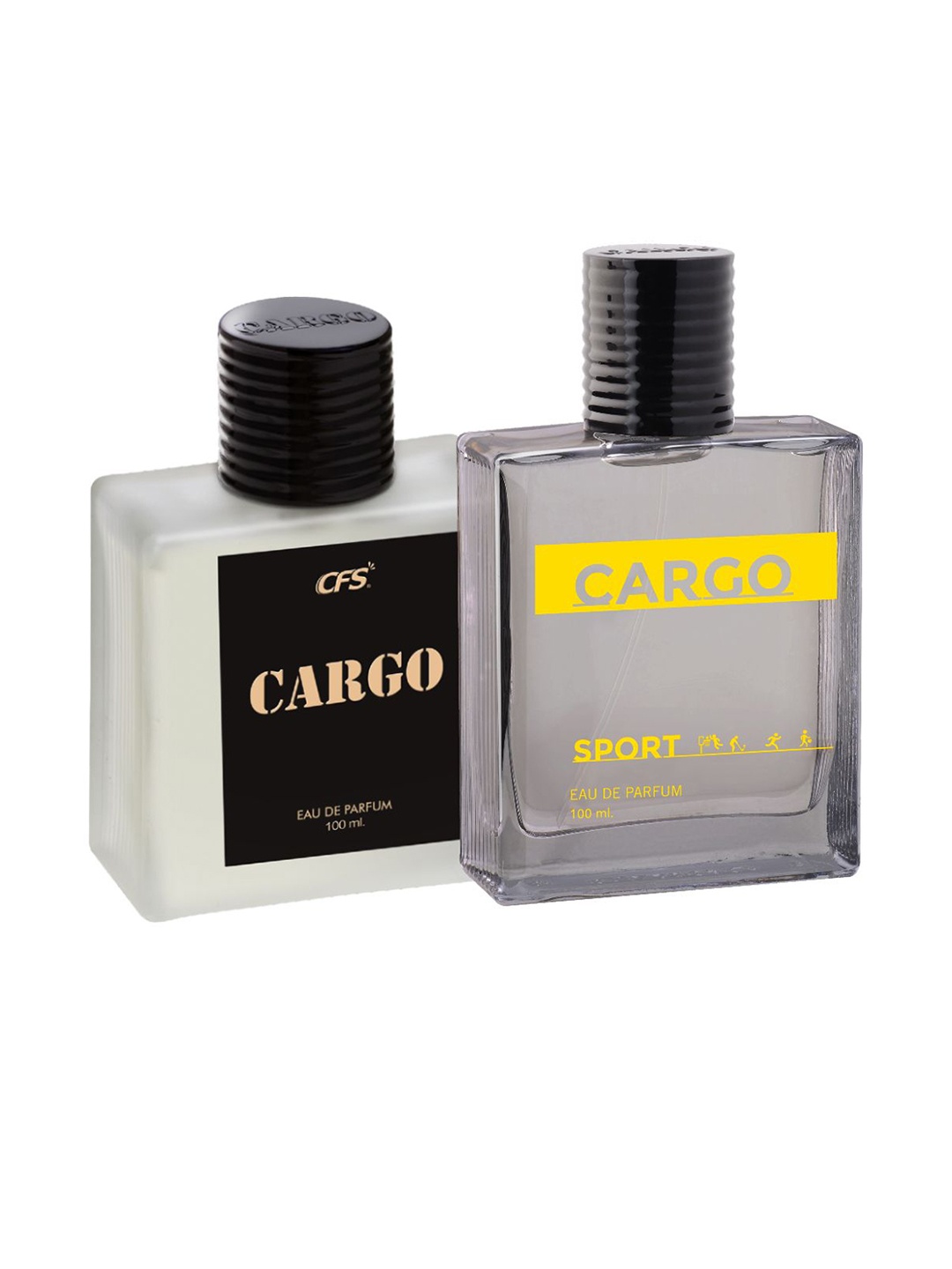 

CFS Set of Cargo Black & Cargo Sports Long Lasting Eau De Parfum - 100 ml each