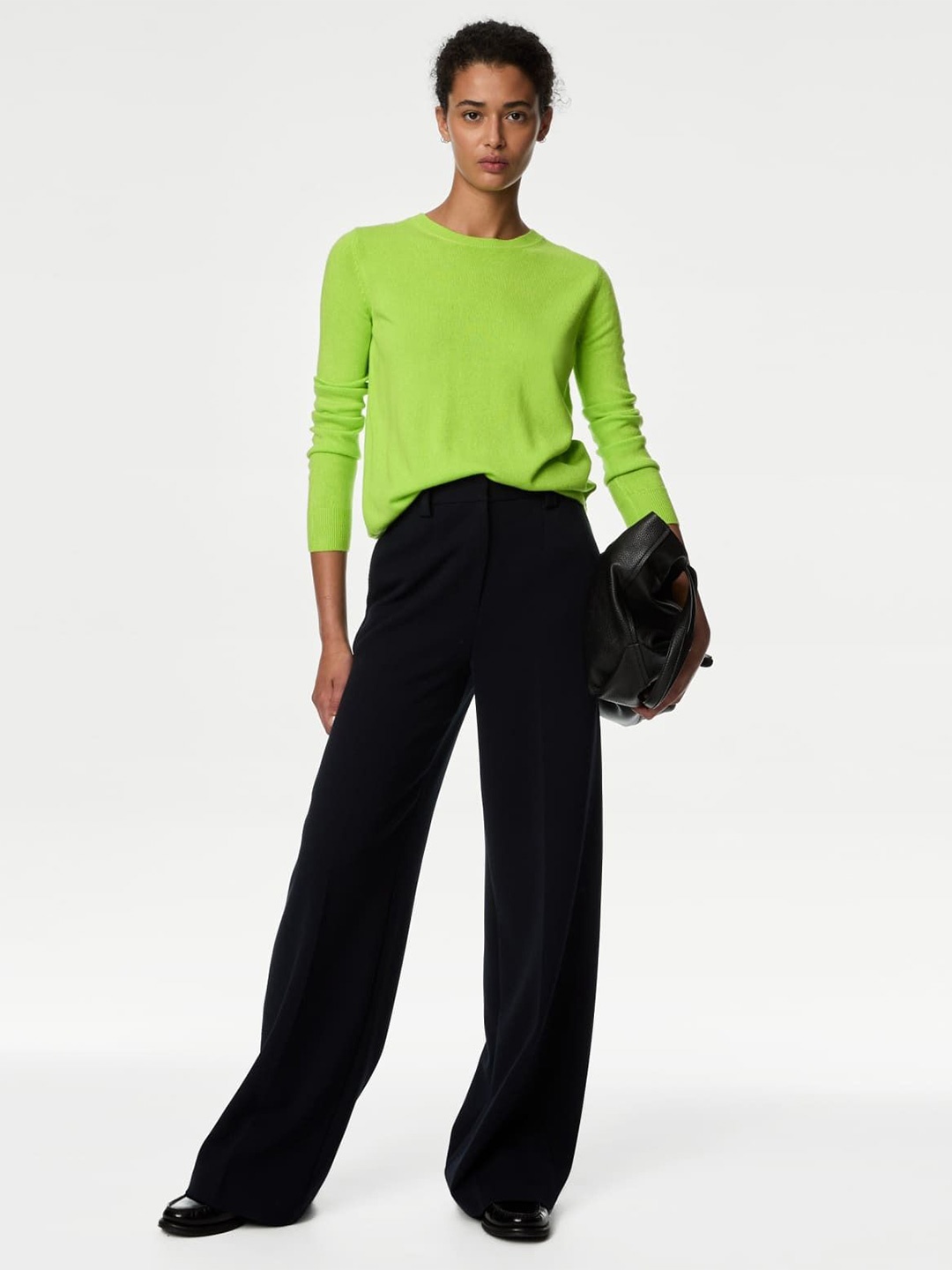 

Marks & Spencer Women Pullover, Lime green