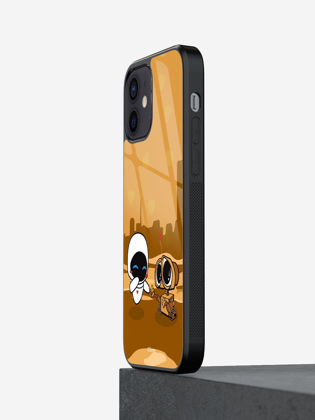 

macmerise Cartoon Characters Printed iPhone 12 Mini Back Case Mobile Accessories, Yellow