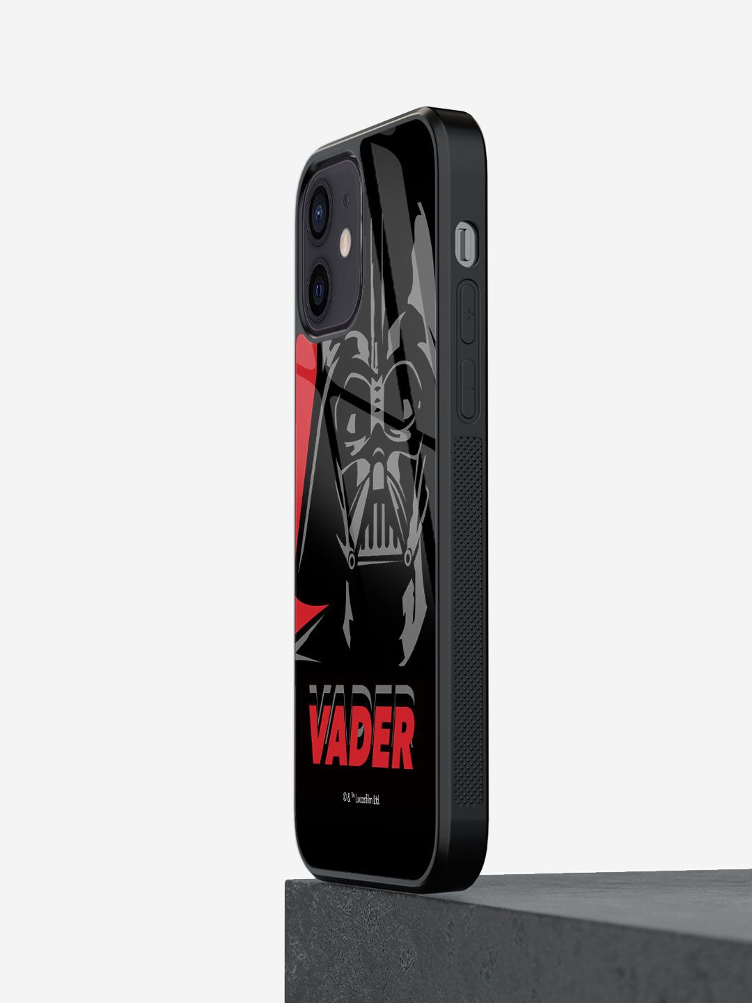 

macmerise Abstract Printed iPhone 12 Back Case Mobile Accessories, Black