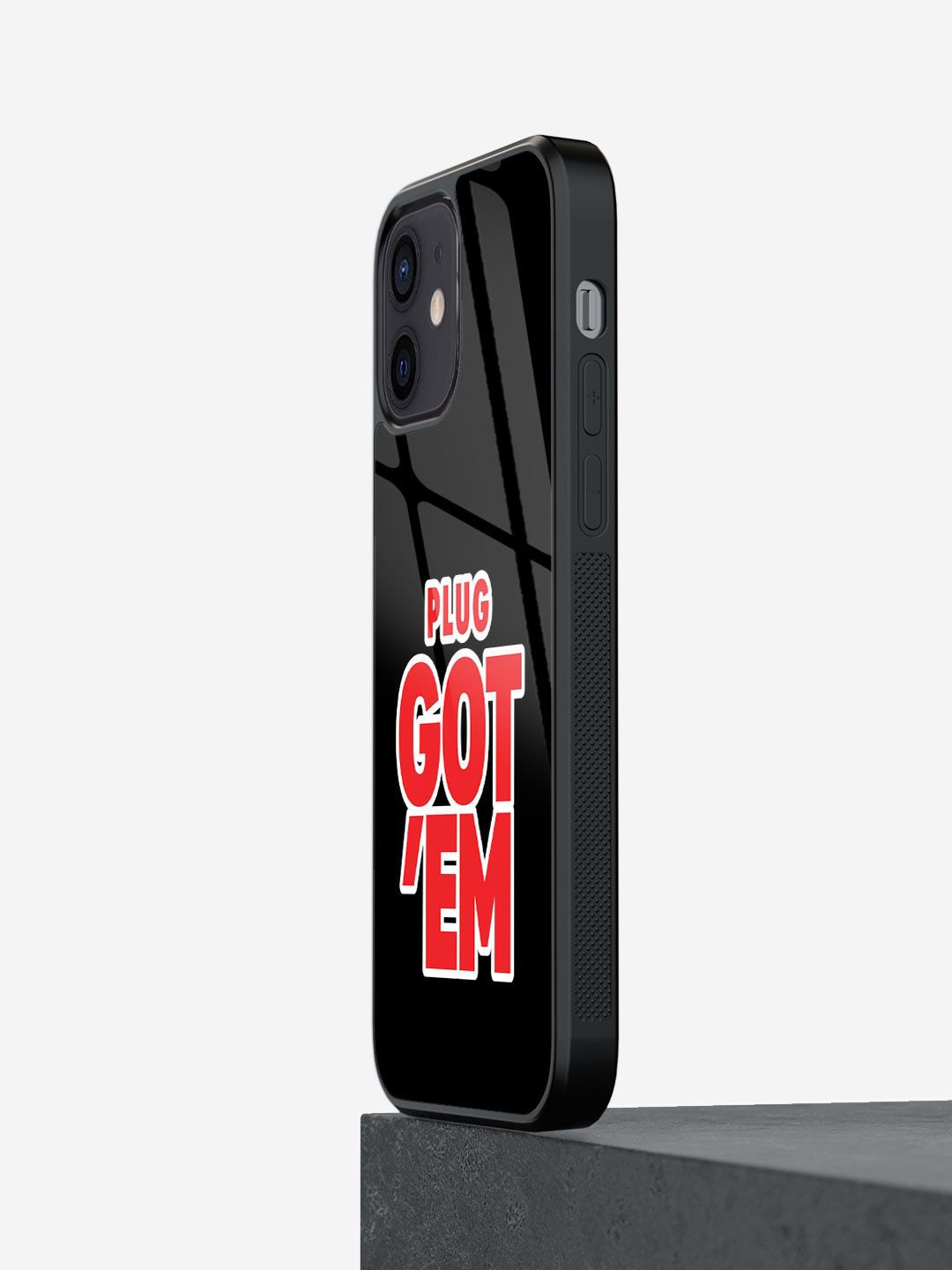 

macmerise Conversational Printed iPhone 12 Mini Back Case Mobile Accessories, Black