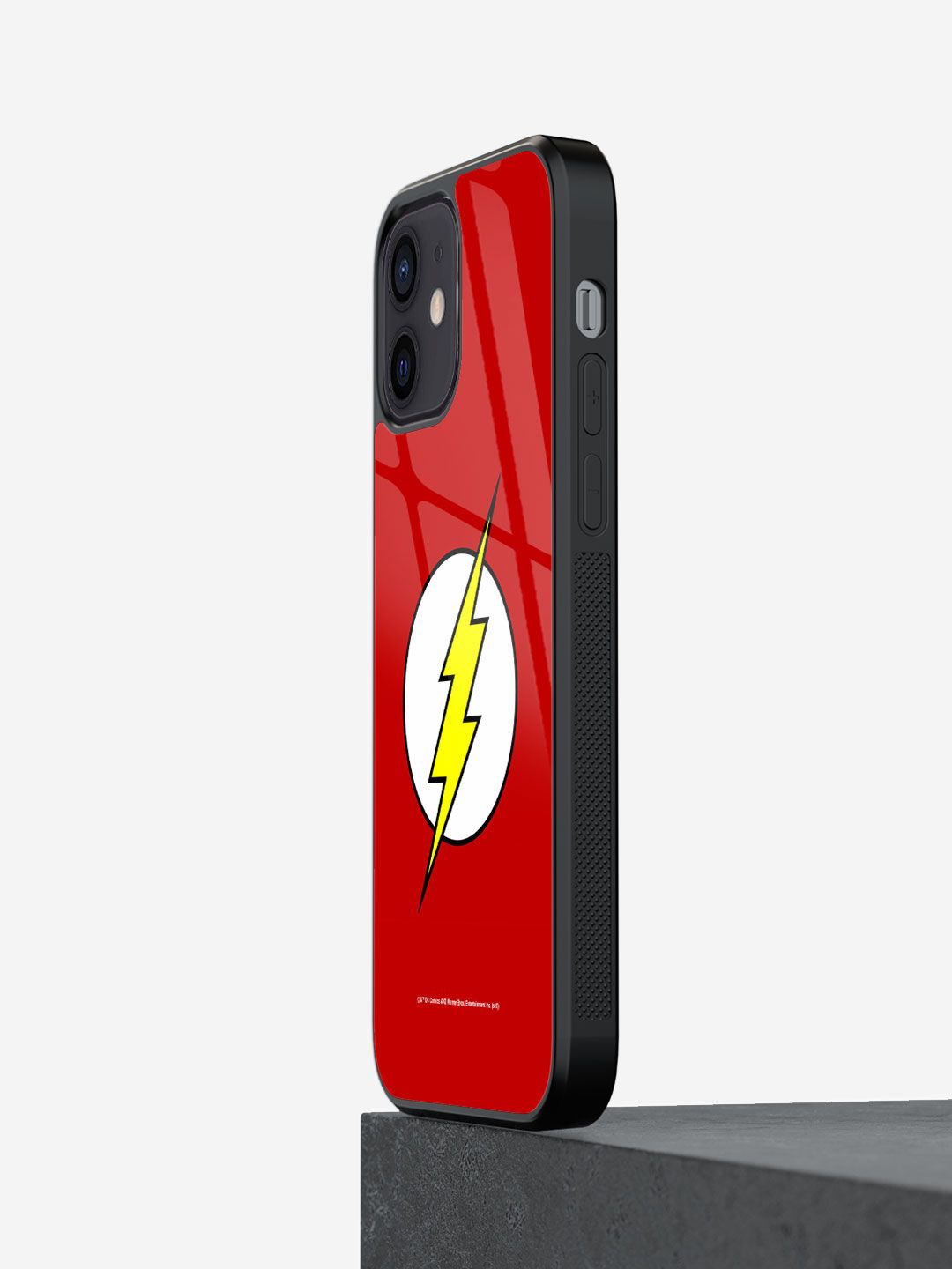 

macmerise Superhero Printed iPhone 12 Mini Back Case Mobile Accessories, Red