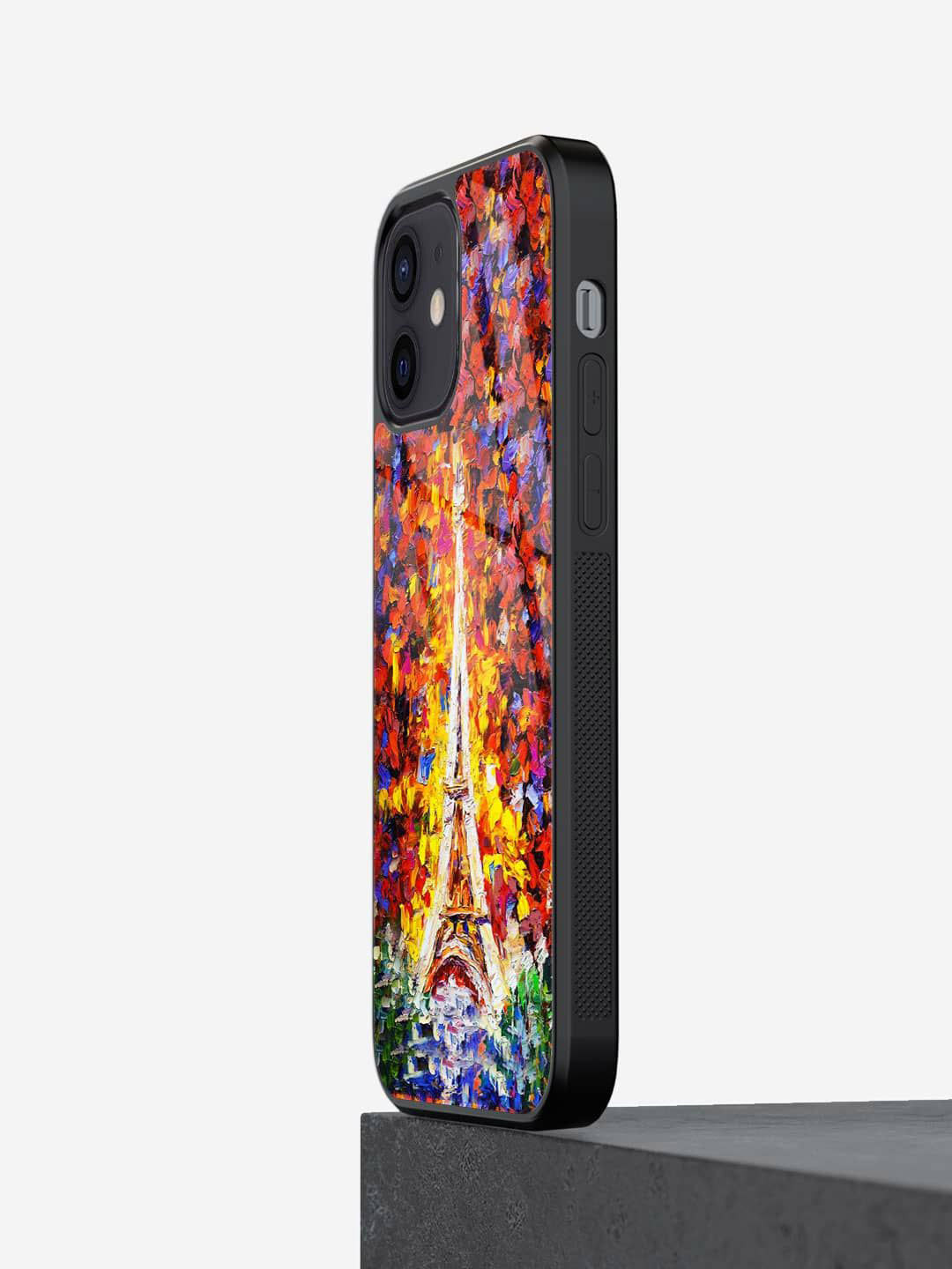 

macmerise Tropical Printed iPhone 12 Back Case Mobile Accessories, Red