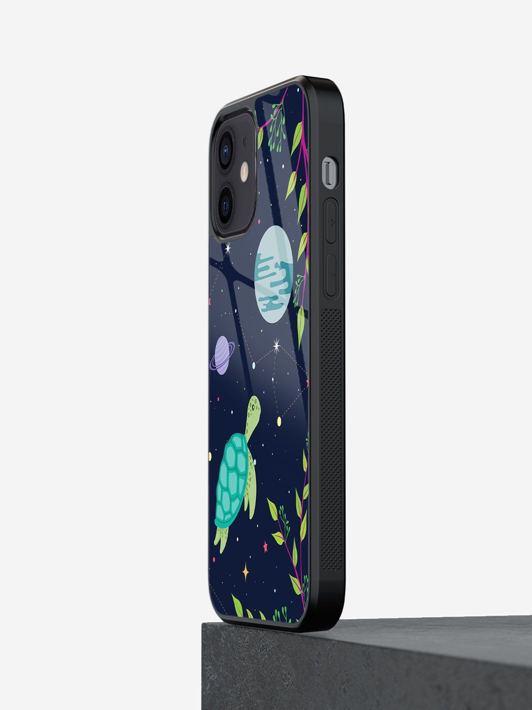 

macmerise Abstract Printed iPhone 12 Mini Back Case Mobile Accessories, Blue
